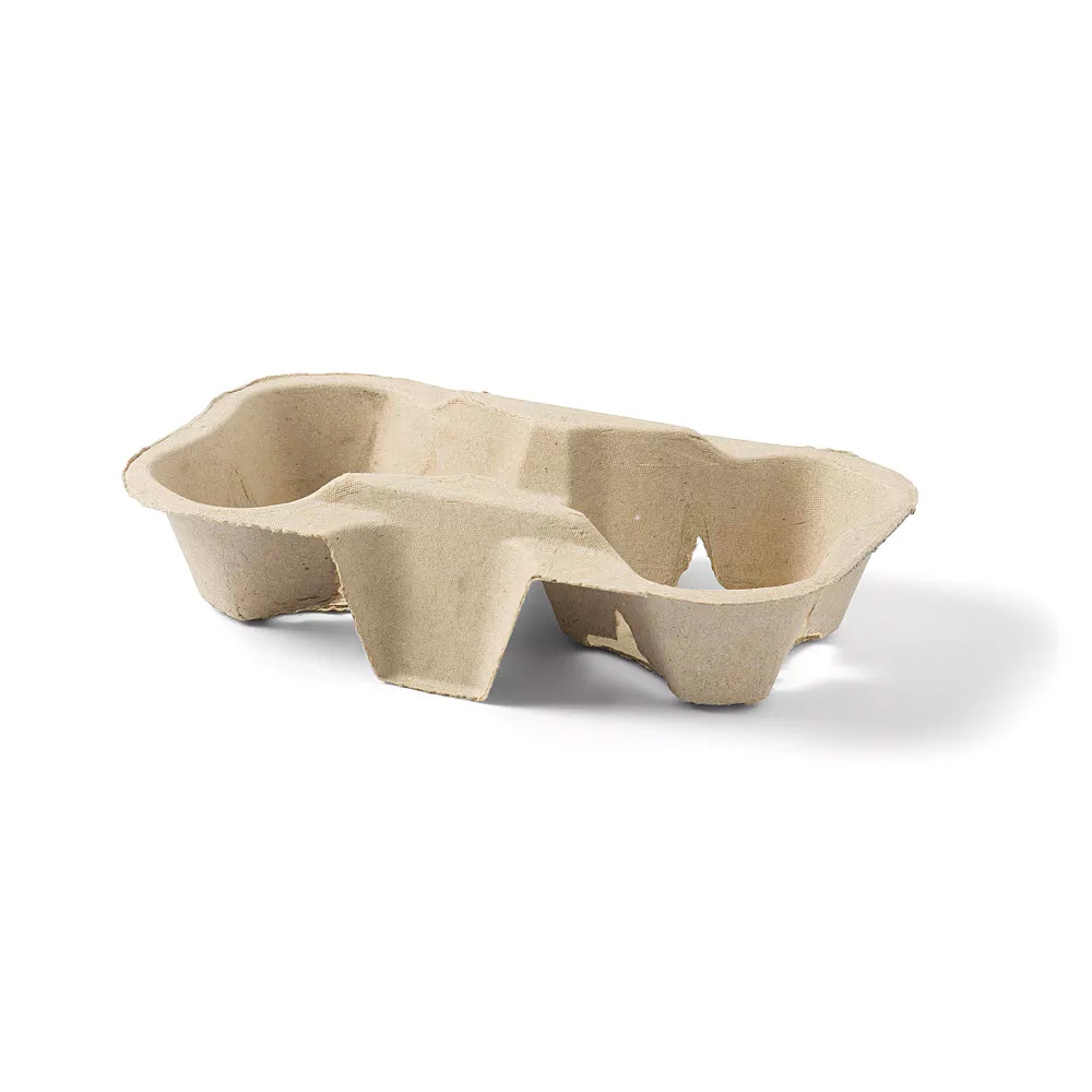 Porte 2 gobelets en carton recyclé