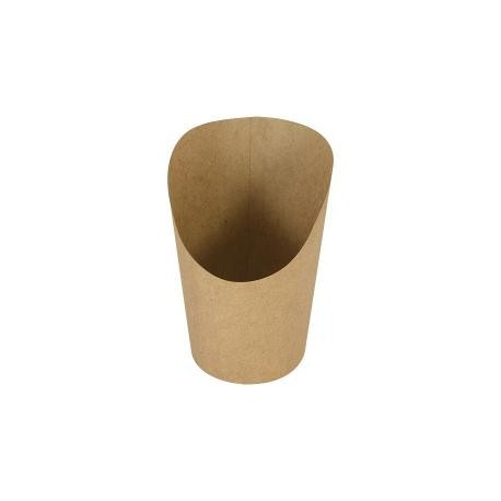 Pot wrap kraft brun 5.5 oz pelliculage intérieur