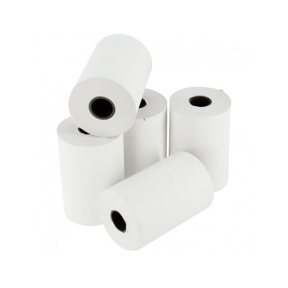 Bobine papier thermique pour caisse standard 80x80x12 mm