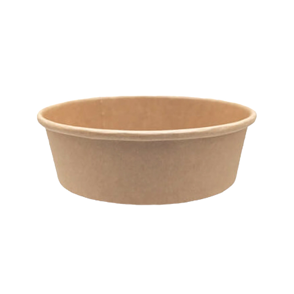 Pot salade en carton kraft brun 1100 ml